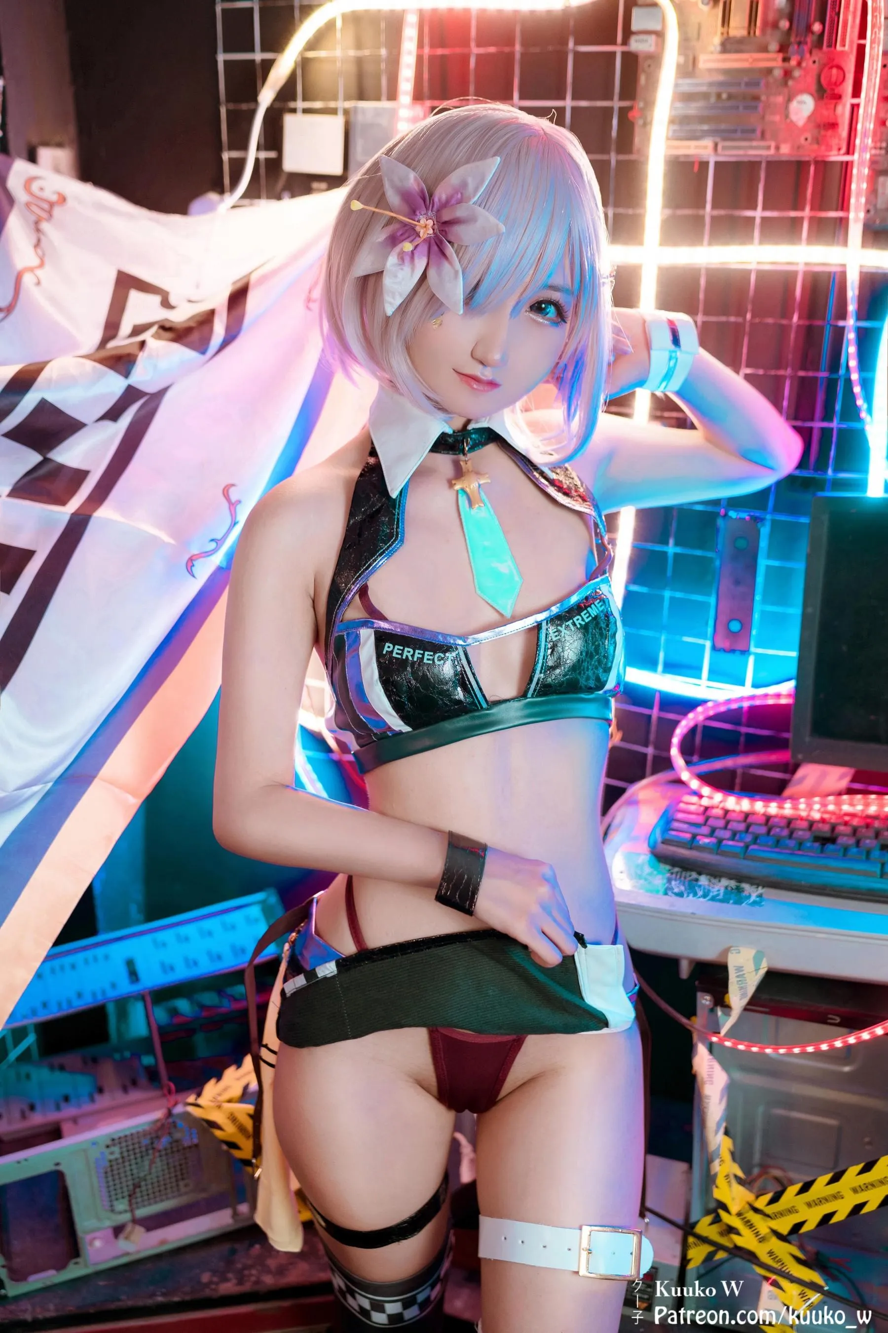 Kuuko W – NO.89 Race Queen Mashu [17P]插图7
